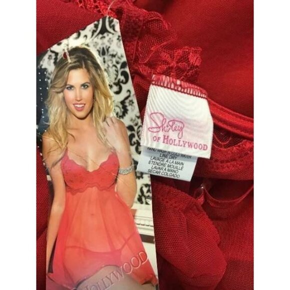 Shirley of Hollywood Intimate Extra Large Red New - Picture 4 of 6